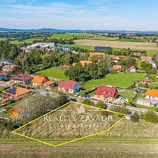 Prodej stavební parcely 1248 m² Chlístov, Chlístov, okres Benešov