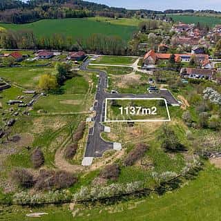 Prodej stavební parcely 1137 m² Dobev, Dobev, okres Písek