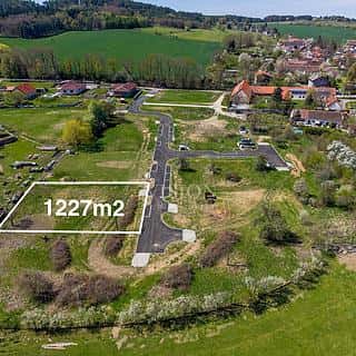 Prodej stavební parcely 1227 m² Dobev, Dobev, okres Písek