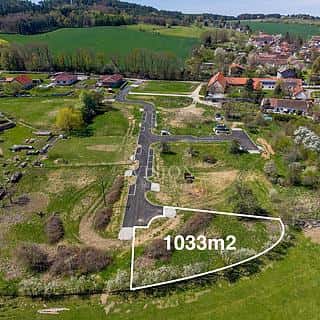 Prodej stavební parcely 1033 m² Dobev, Dobev, okres Písek
