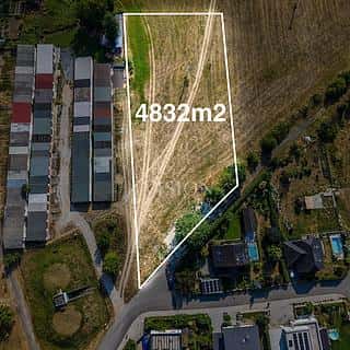 Prodej stavební parcely 4832 m² Milevsko, Milevsko, okres Písek