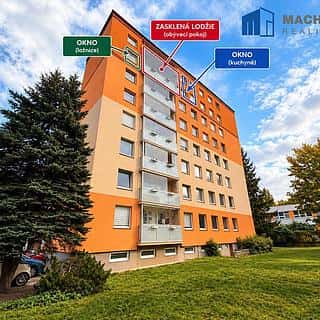 Prodej bytu 3+1 73 m² Teplice, Krušnohorská, Teplice