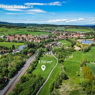 Prodej stavební parcely 1731 m² Jince, Jince, okres Příbram