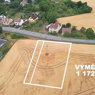 Prodej stavební parcely 1172 m² Štěpánovice, Štěpánovice, okres Brno-venkov