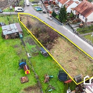 Prodej stavební parcely 477 m² Dub nad Moravou, Sokolská, Dub nad Moravou, okres Olomouc