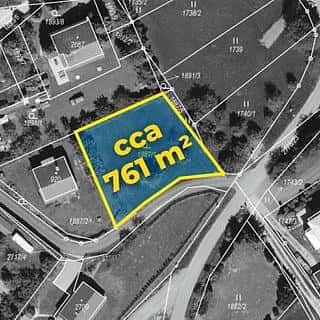 Prodej stavební parcely 761 m² Rusava, Rusava, okres Kroměříž
