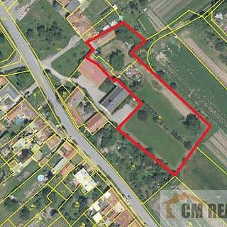 Prodej stavební parcely 5475 m² Prostějov, Trpinky, Prostějov