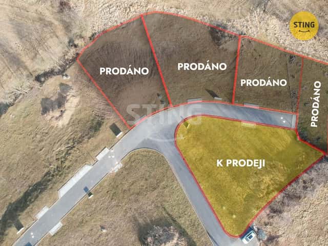 Prodej stavebního pozemku v Puklicích, 125421, okres Jihlava