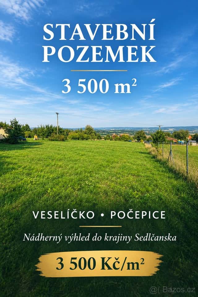 Stavební pozemek, okres Příbram