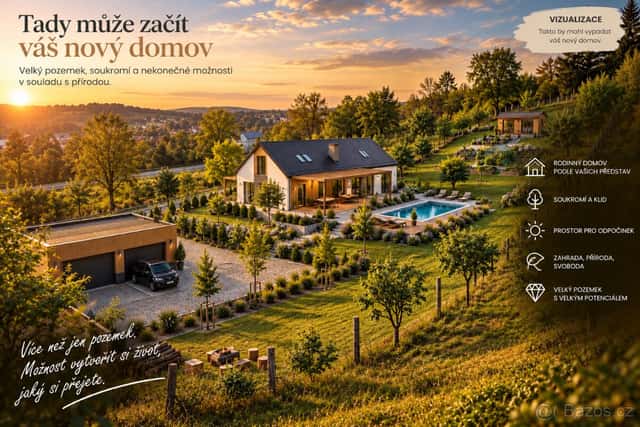 Nabízíme k prodeji stavební pozemek v obci Lípa, okres Zlín