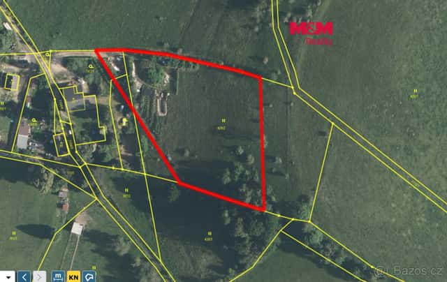 Prodej pozemku k bydlení, 5870 m², Chrastava - Horní Vítkov, okres Liberec