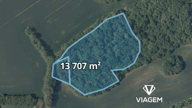 Les 13 707 m², okres Beroun
