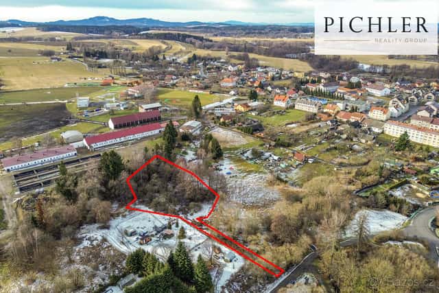 Prodej pozemku pro komerční výstavbu, 3500 m², Horní Stropni, okres České Budějovice
