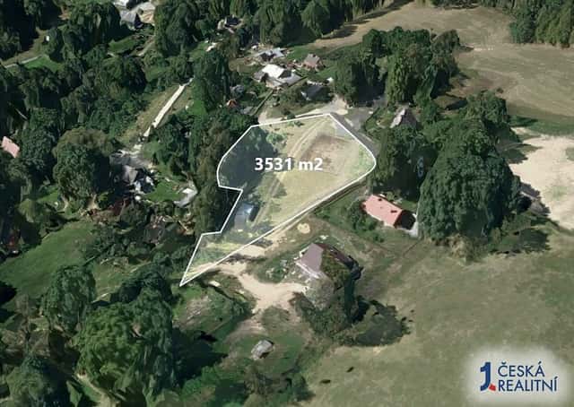 Stavební - bydlení 3 531 m², okres Cheb