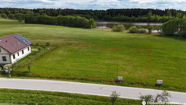 Prodej stavebního pozemku Stříbřec u Třeboně, Stříbřec, okres Jindřichův Hradec