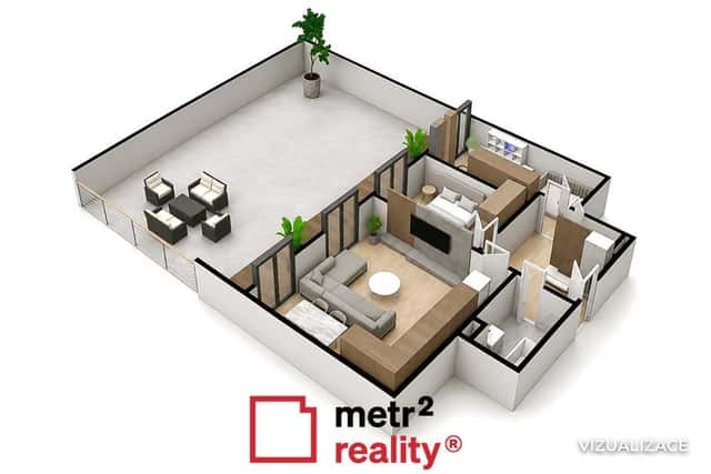 Prodej byt 3+kk, 165 m², cihla, osobní, Prostějov