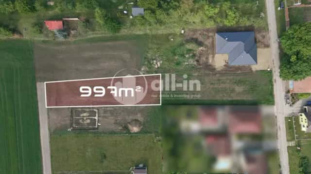 Prodej pozemku pro výstavbu RD 997 m2 Hoštice-Heroltice, Hoštice-Heroltice, okres Vyškov